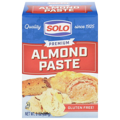 SOLO Almond Paste Pure - 8 Oz - Image 2