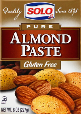 SOLO Almond Paste Pure - 8 Oz - Image 2