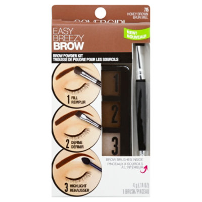 COVERGIRL Brow Powder Kit Honey Brown - .134 Oz - Image 1