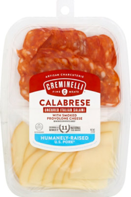 Creminelli Sliced Calabrese & Smoked Provolone - 2.2 Oz - Image 2