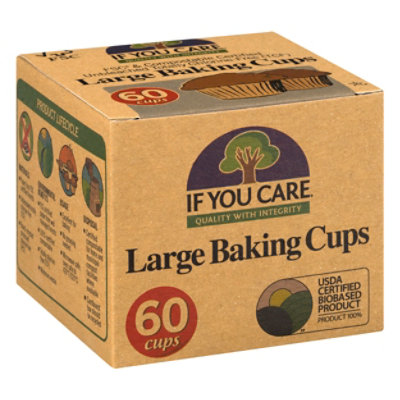If You Care Large Baking Cups - 60 Count