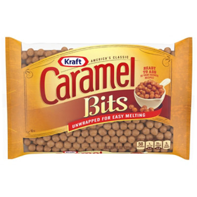 Kraft America's Classic Unwrapped Candy Caramel Bits for Easy Melting Bag - 11 Oz - Image 1