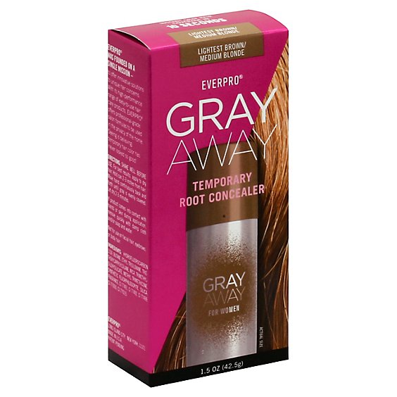Gray Away Lt Brn/Med Blonde - 1.5 Z