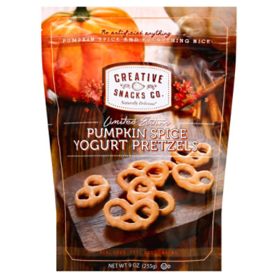 Creative Snacks Yogurt Pretzels Pumpkin Spice - 9 Oz - Image 1