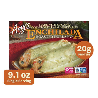 Amy's Roasted Poblano Enchilada - 9.15 Oz