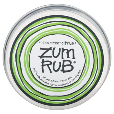Tea Tree-Citrus Zum Rub - 2.5 Oz - Image 1