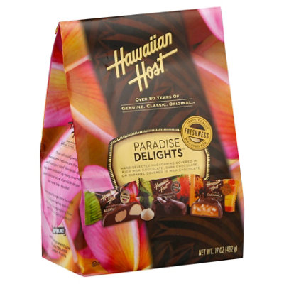 Hawaiian Host Macadamias Paradise Delights Bag - 17 Oz