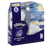 Kleenex Ultra Soft Facial Tissue 3 Ply Go Anywhere Pack - 30 Count