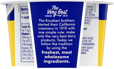 Knudsen Cottage Cheese Double Pineapple - 4.7 Oz - Image 8