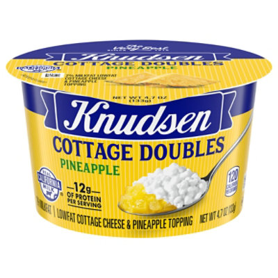 Knudsen Cottage Cheese Double Pineapple - 4.7 Oz - Safeway