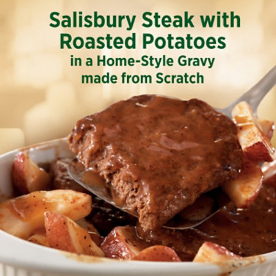 Marie Callender's Salisbury Steak With Roasted Potatoes Frozen Dinner - 25.25 Oz - Image 2