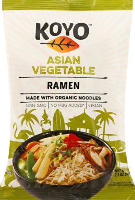Koyo Ramen Asian Vegetable - 2.1 Oz - Image 1