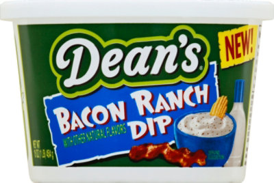 Deans Dip Bacon Ranch Dip - 16 Oz - Albertsons