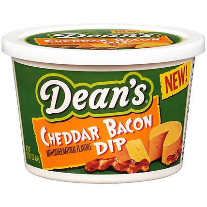 Deans Cheddar Bacon Dip - 16 Oz - Image 1