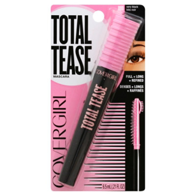 COVERGIRL Total Tease Masc Very Black - 96 Oz