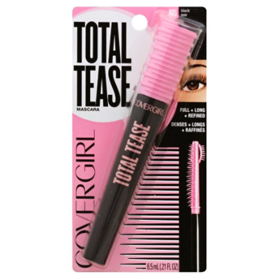COVERGIRL Total Tease Masc Black - 0.096 Oz
