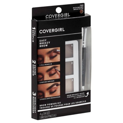 COVERGIRL Brow Powder Kit Rich Brown - 13 Oz