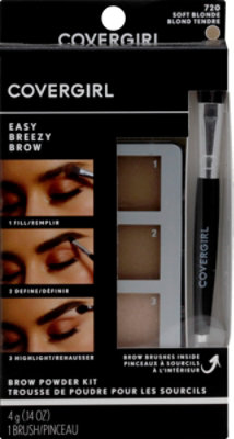 COVERGIRL Brow Powder Kit Soft Blonde - 13 Oz - Image 2