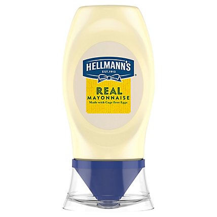 Hellmanns Mayonnaise Real Squeeze Bottle - 5.5 Oz - Image 3