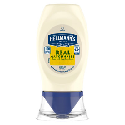 Hellmanns Mayonnaise Real Squeeze Bottle - 5.5 Oz - Image 2