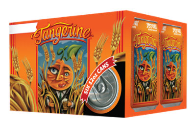 Lost Coast Tangerine Wheat In Cans - 6-12 Fl. Oz.