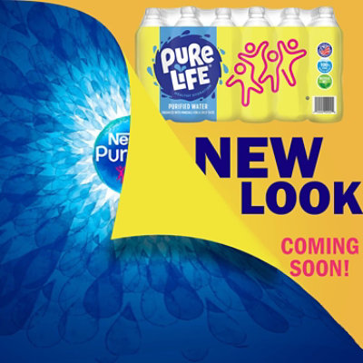Nestle Pure Life No Flavor Purified Water In Bottles - 6-16.9 Oz - Image 3
