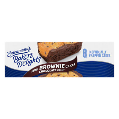 Entenmann's Minis Brownie Chocolate Chip Cakes - 12.25 Oz - Image 2