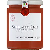 Segreti di Sicilia Sauce with Anchovies Sugo Alle Alici Jar - 10.23 Oz - Image 2