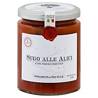 Segreti di Sicilia Sauce with Anchovies Sugo Alle Alici Jar - 10.23 Oz - Image 1
