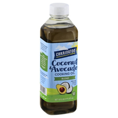 Carrington Farms Coconut Cooking Oil, 16 fl oz - Walmart.com