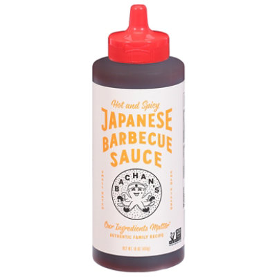 Bachan's Hot and Spicy Japanese Barbecue Sauce - 16 Oz