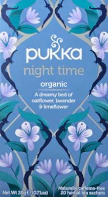 Pukka Herbal Tea Organic Night Time - 20 Count - Image 2