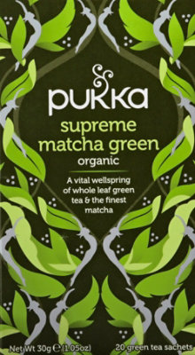 Pukka Green Tea Organic Supreme Matcha - 20 Count - Image 2