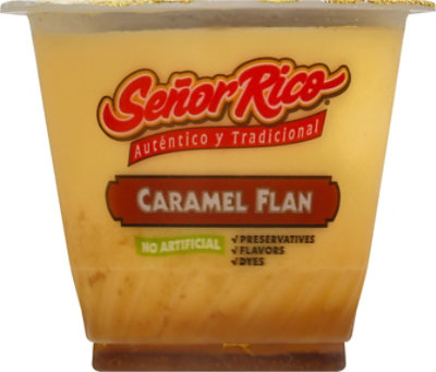 Senor Rico Caramel Flan - 8 Oz - Image 2