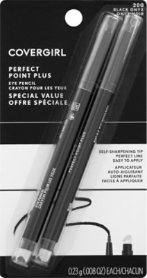 COVERGIRL Perfect Point Black Onyx Eye Pencil - 2 Count - Image 2
