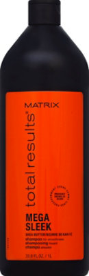 Total Results Matrix Mega Sleek Shampoo - 33.8 Fl. Oz. - Image 2