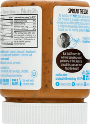 Nuttzo Peanut Pro Crunchy Natural - 12 Oz - Image 6