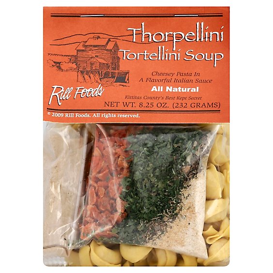 Rill Foods Soup Vegetarian Thorpellini Tortellini - 8.25 Oz