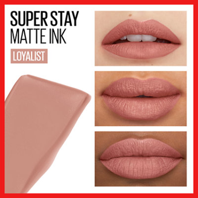 Maybelline Super Stay Matte Ink Loyalist Liquid Lipstick - 0.17 Oz - Image 3