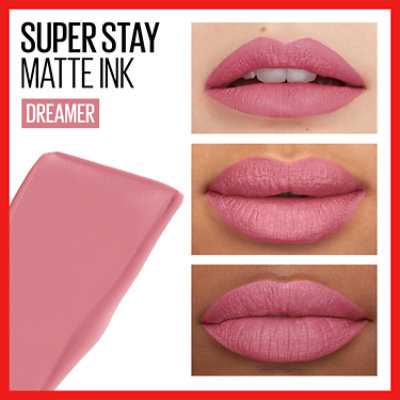 Maybelline Super Stay Matte Ink Dreamer Liquid Lipstick - 0.17 Oz - Image 3