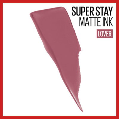 Maybelline Super Stay Matte Ink Liquid Lipstick Lip Makeup Lover - 0.17 Fl. Oz. - Image 5