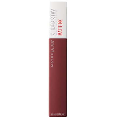 Maybelline Super Stay Matte Ink Liquid Lipstick Lip Makeup Voyager 0.17 Fl. Oz. vons