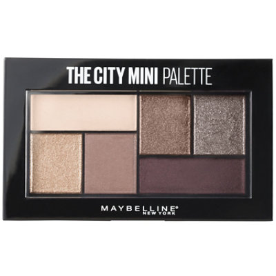 Maybelline The City Mini Eyeshadow Palette Makeup Chill Brunch Neutrals - 0.14 Oz - Image 1