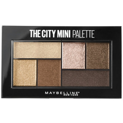 Maybelline The City Mini Eyeshadow Palette Makeup Rooftop Bronzes - 0.14 Oz - Image 1