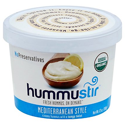 Humms Hummus Grlc Lmn Stir Ser - 12 Oz - Image 1