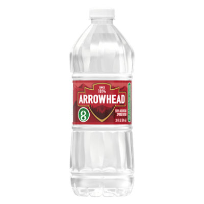 Arrowhead No Flavor Mountain Spring Water In Bottle - 20 Oz - Image 1