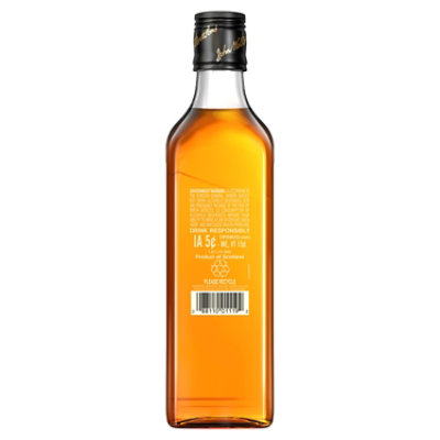 Johnnie Walker Black Label Blended Scotch Whisky - 375 Ml - Image 2