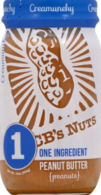 CBs Nuts Creamunchy Peanut Butter - 16 Oz - Image 2