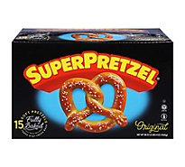 SuperPretzel Soft Pretzels Baked Original - 15 Count