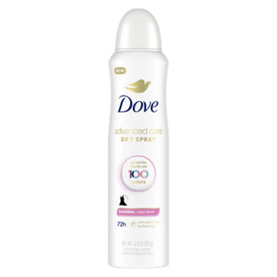 Dove Antiperspirant Deodorant Dry Spray 48h Invisible Clear Finish - 3.8 Oz - Image 2